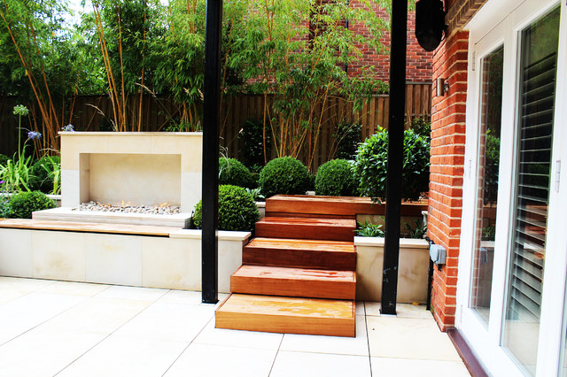 A Split Level Garden - Contemporary - Garden - London - by Kate Gould