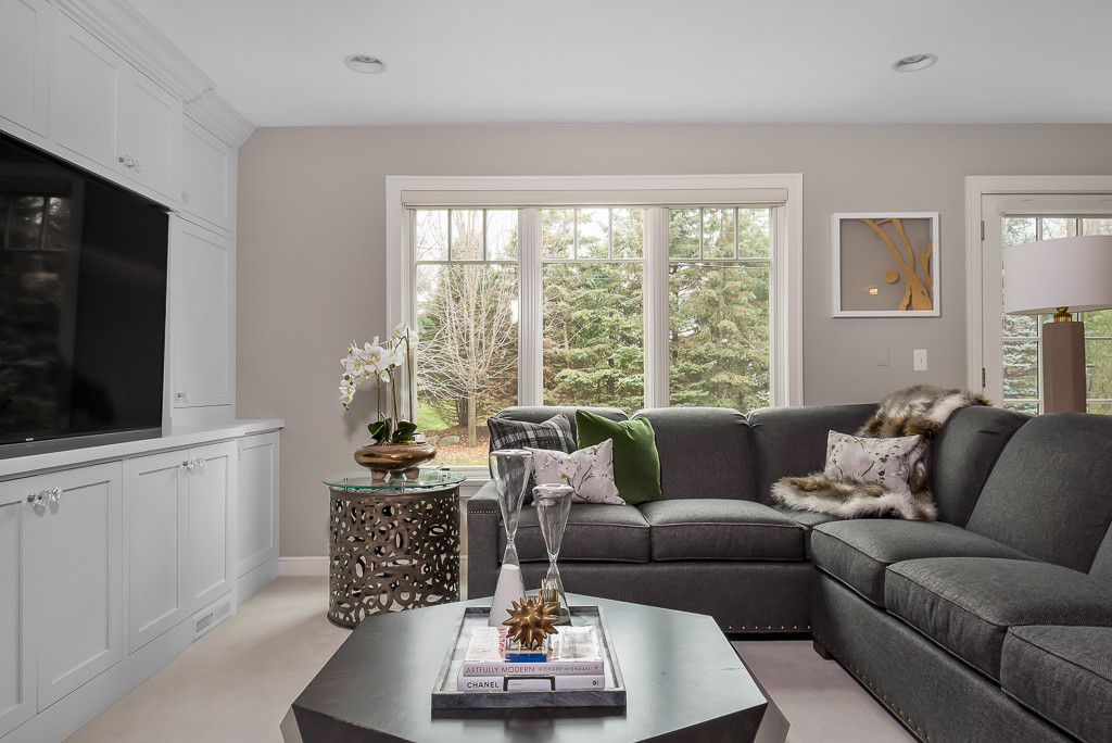 Parkview Terrace Residence - Lower-Level Family Room