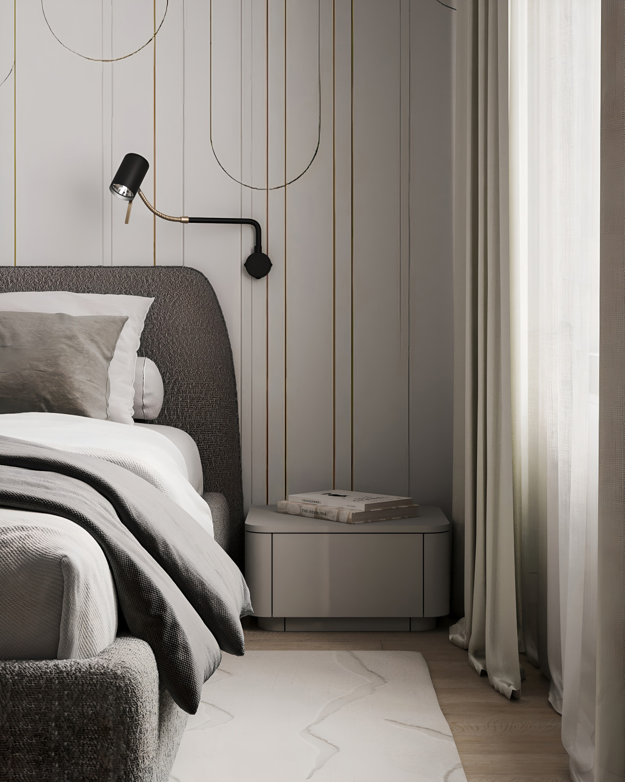 Дизайн-проект 3х-комнатной квартиры в "ЖК БелАрт", 78 кв.м