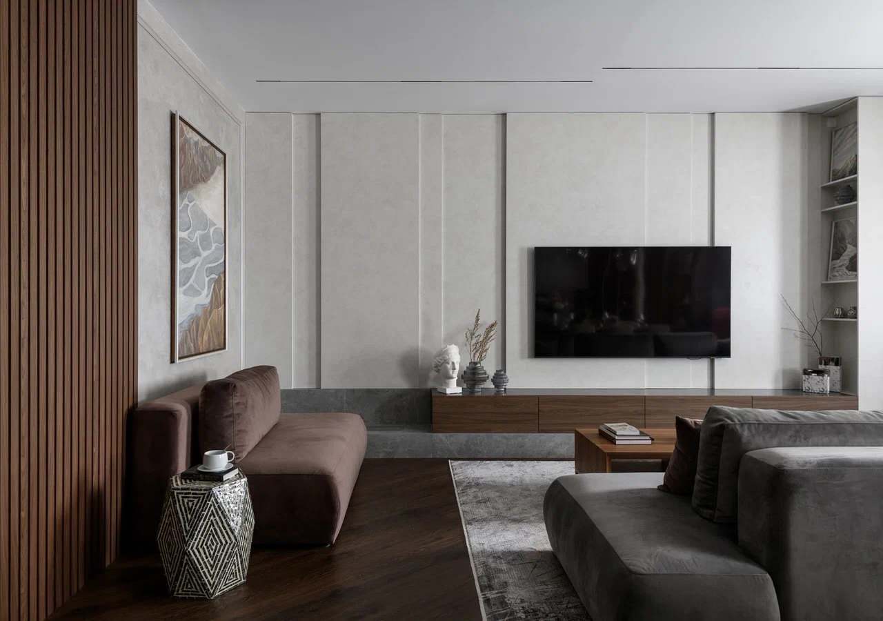 Реализация 3-х комнатной квартиры в стиле "Современная классика"