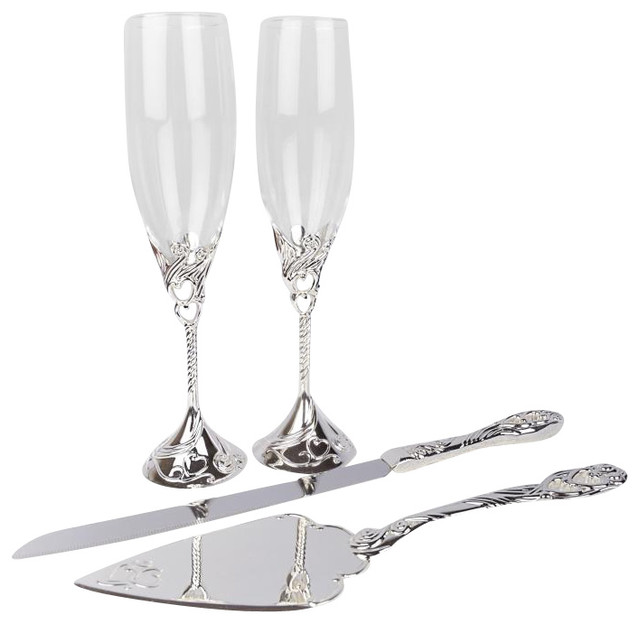 unik occasions toasting glasses