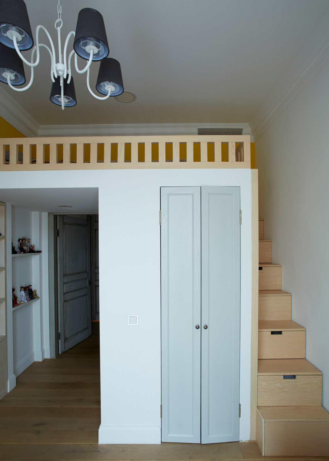 Воздушная квартира в скандинавском стиле напротив Нескучного сада