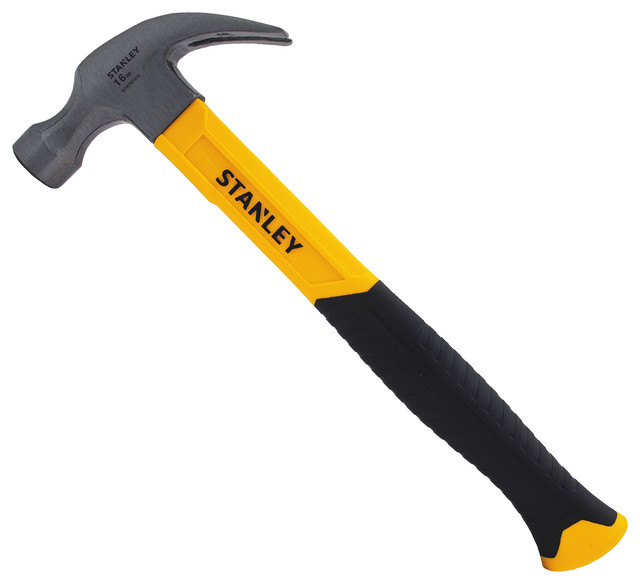 Stanley STHT51512 16 Oz Curve Claw Fiberglass Hammer,