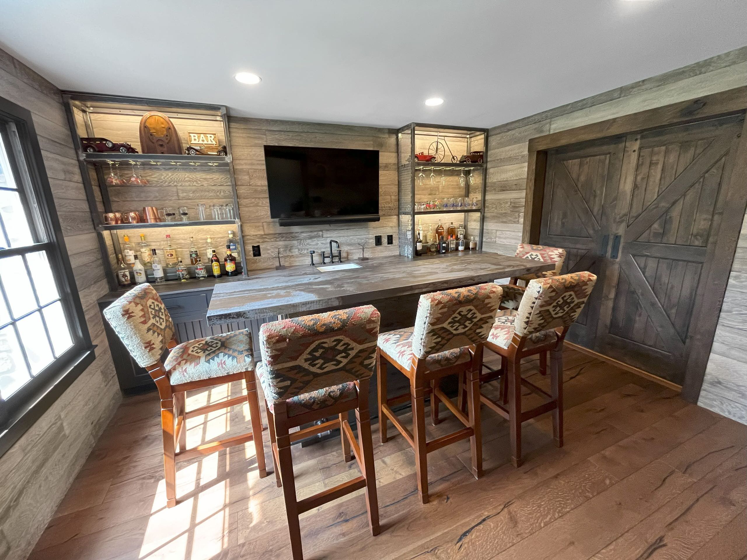 Custom Home Bar Designs - Beck/Allen Cabinetry