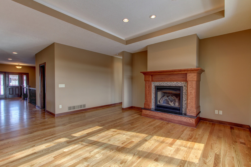 This is an example of a traditional living room in Minneapolis.