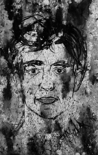 Young Jack Kerouac, Original, Painting