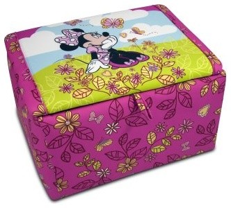 Disney Minnie Mouse Cuddly Cuties Upholstered Storage Box