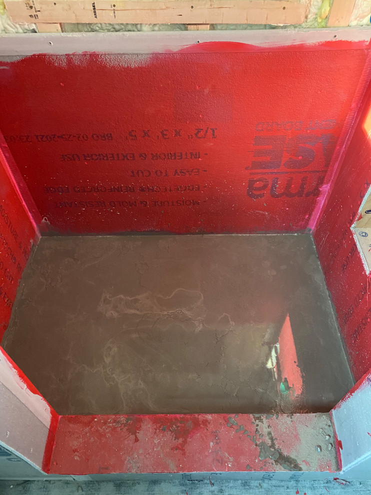 Shower drain under concrete?