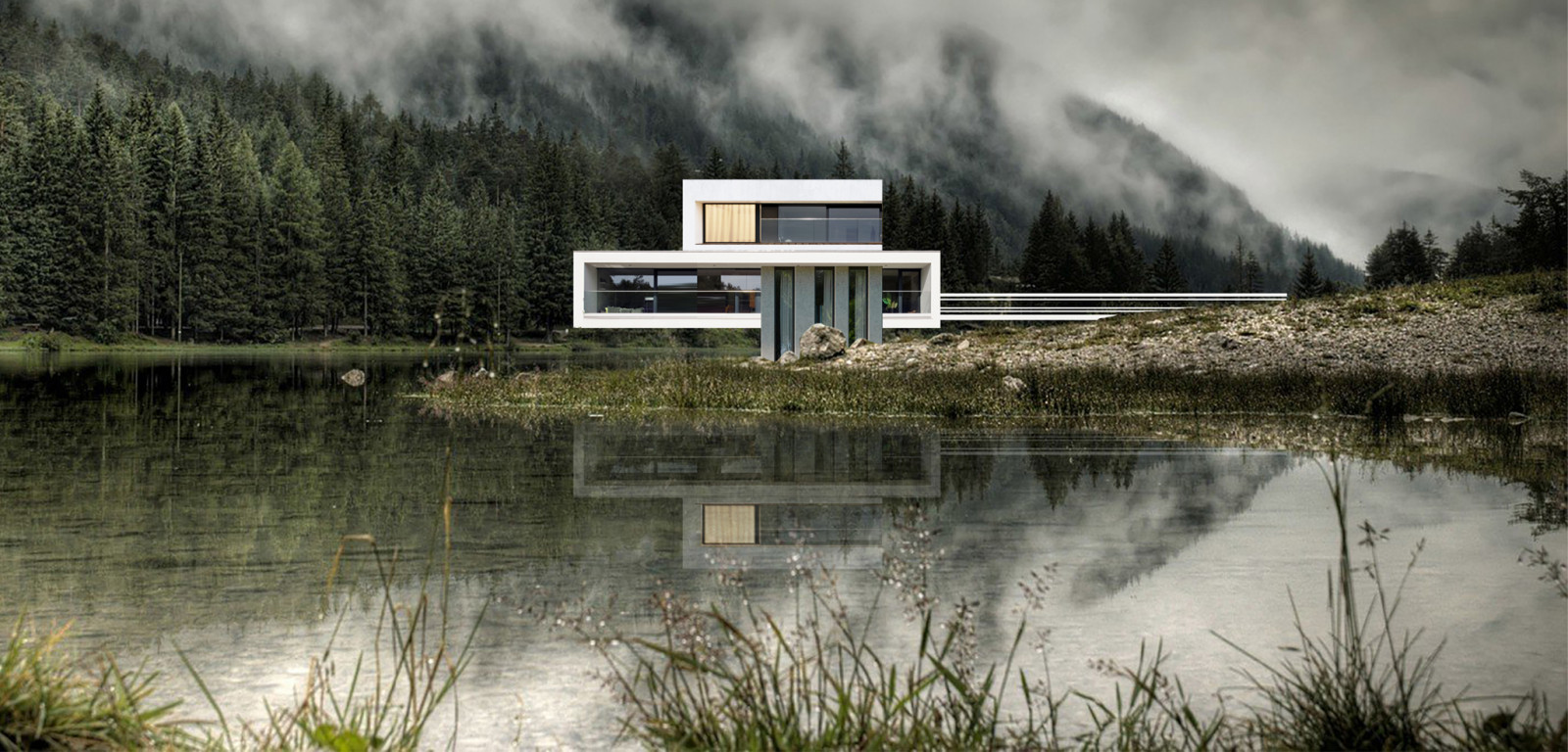 ПРОЕКТ | ДОМ У ВОДЫ | CONCEPT 001 | HOUSE AT WATER