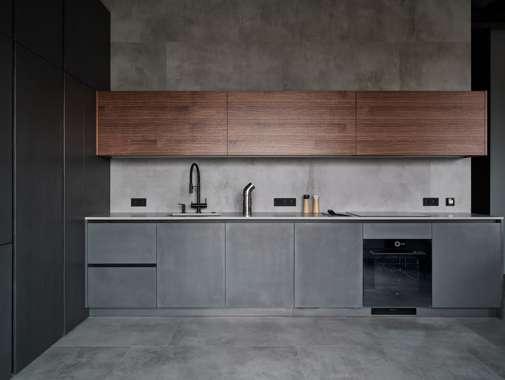 This is an example of an industrial kitchen in Miami.