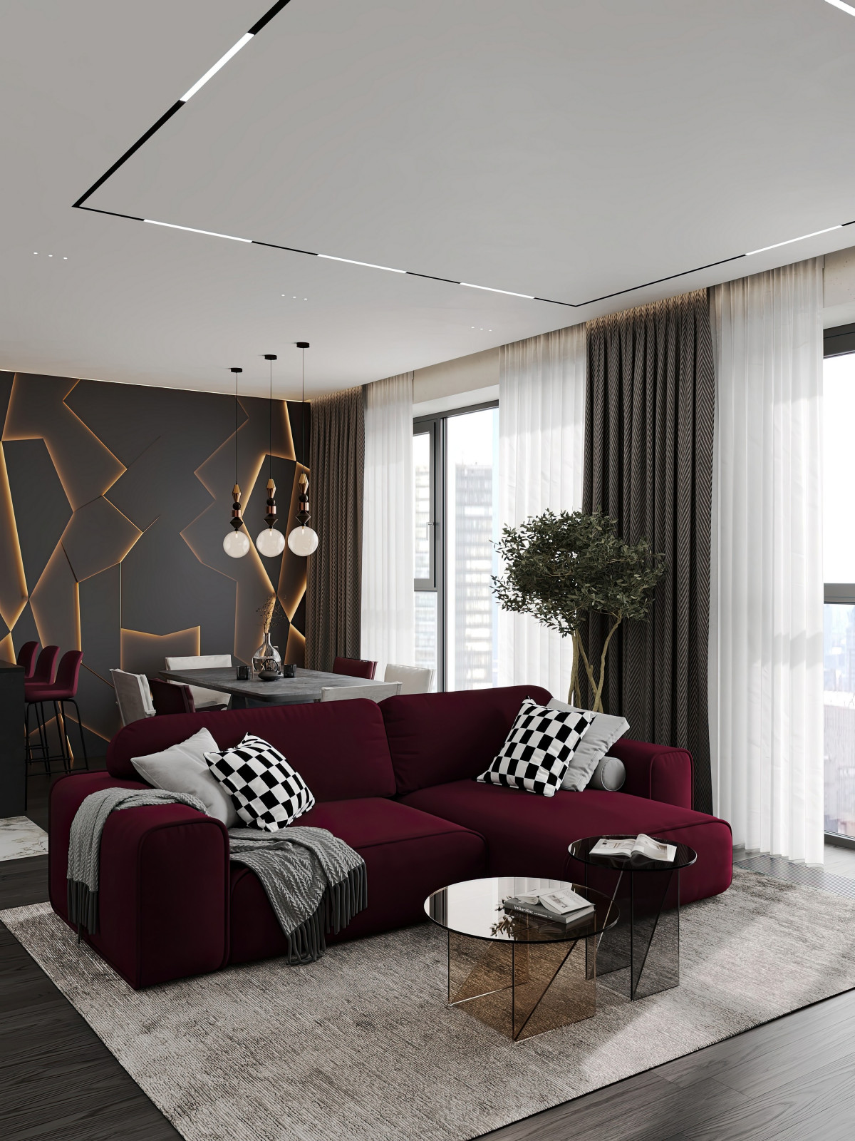 Дизайн и ремонт квартиры в ЖК Will Towers - Свет и цвет