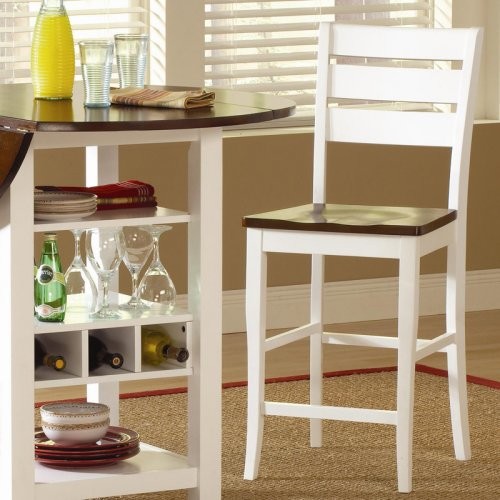 Ridgewood Counter Height Chair - White - Set of 2