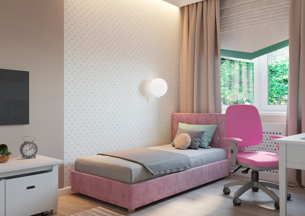 Детская для девочки. Визуализация