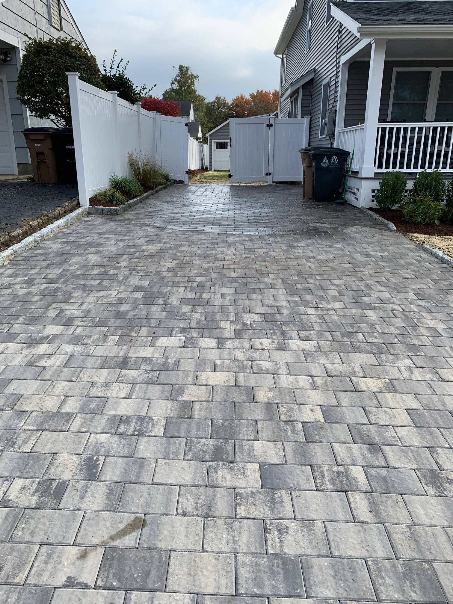 Permeable Driveway in North Stamford by Peter Atkins and Associates