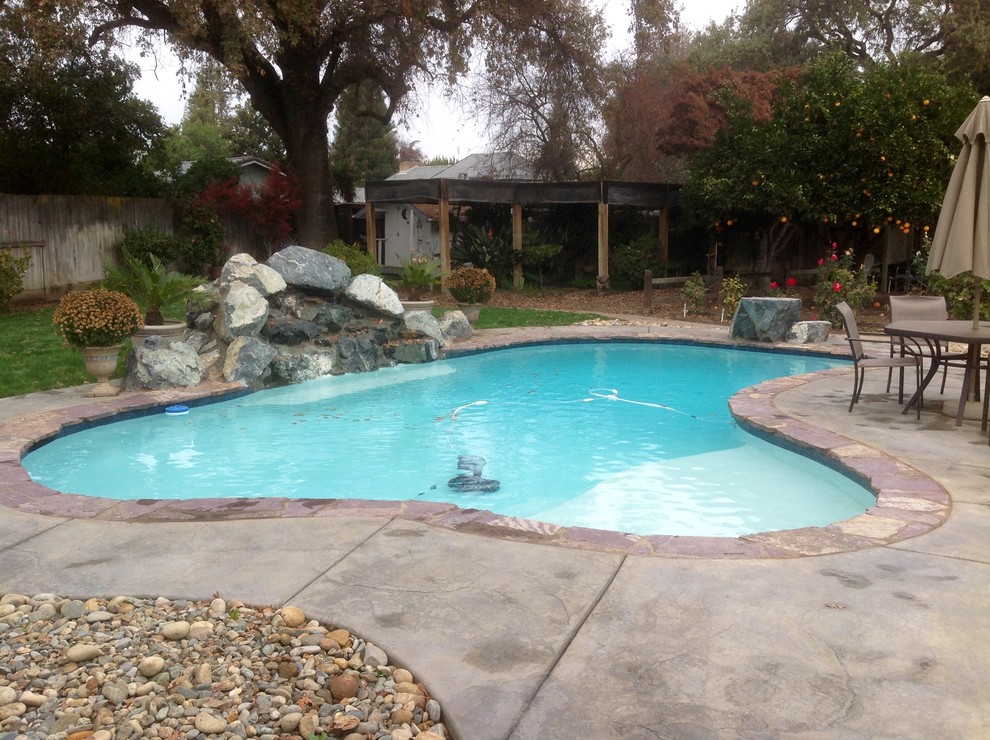 Custom Swimming Pools Traditional Pool Orange County by TAHITI