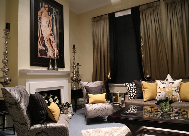 Hawthorn Studio transitional-living-room
