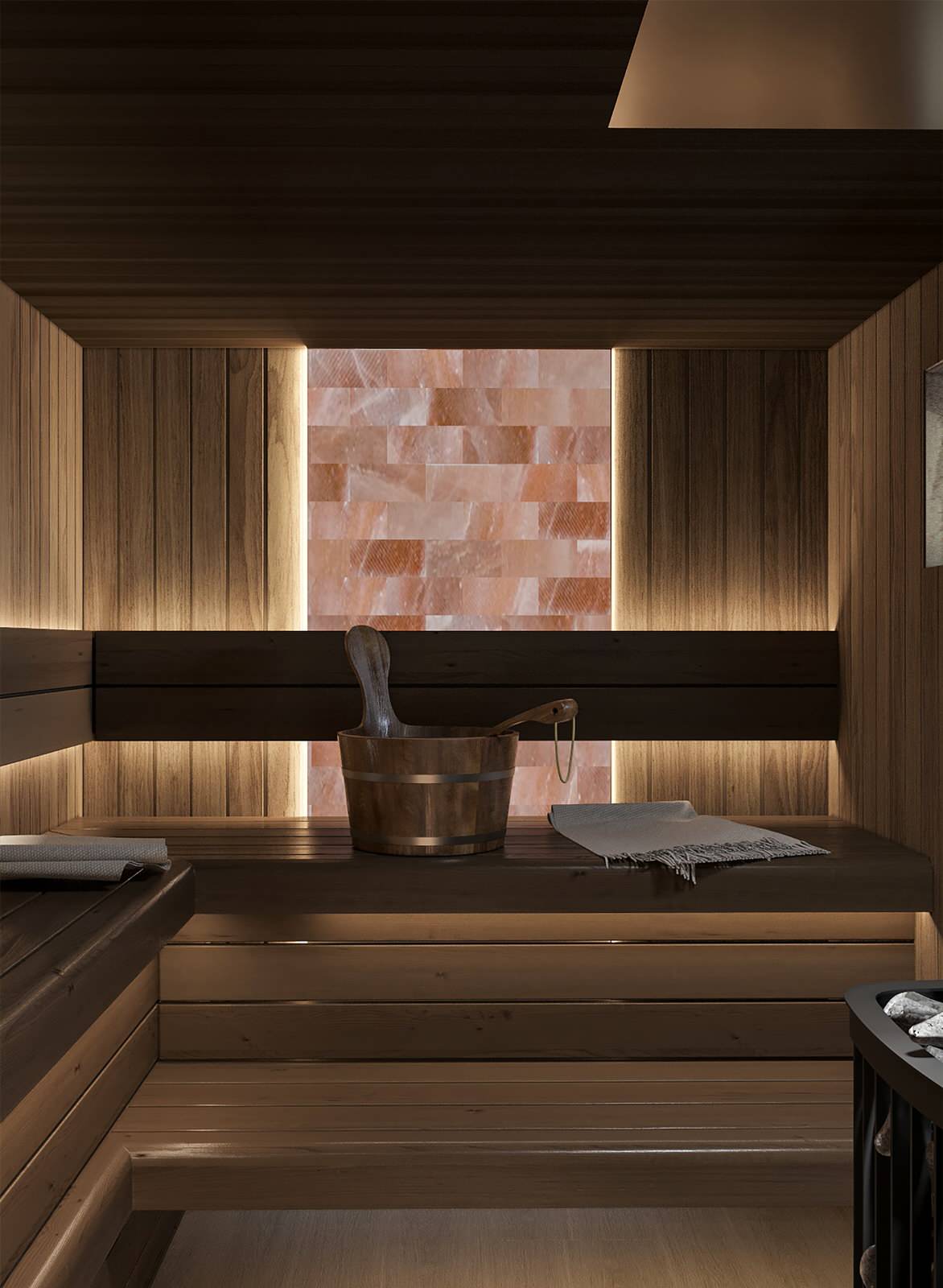 Интерьер банного комплекса