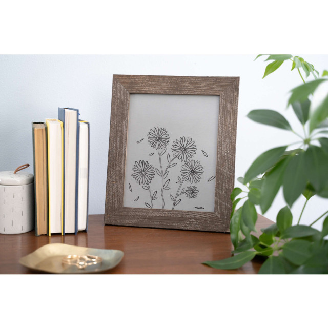Rustic Farmhouse 3-Inch Picture Frame | Espresso