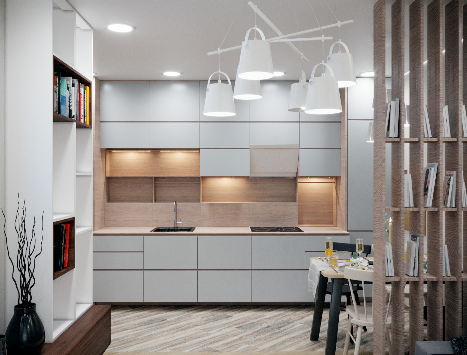 Кухня-Гостиная по индивидуальному проекту