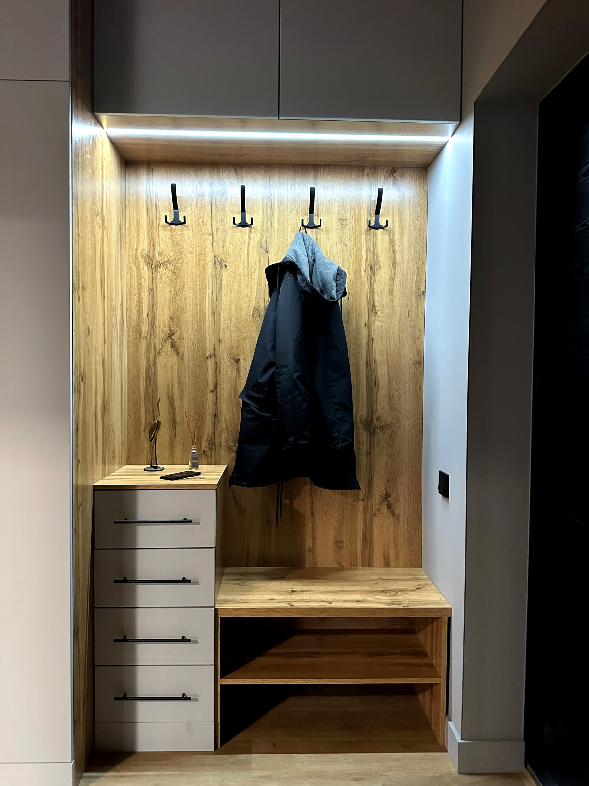 Дизайн-проект в современном стиле, с элементами лофта