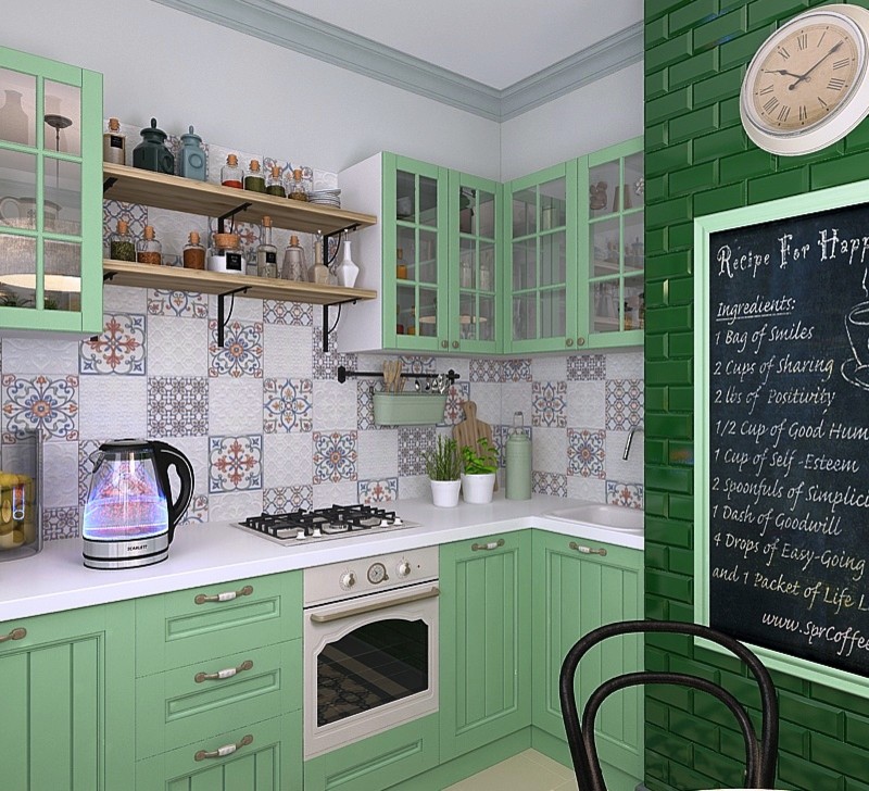 Проект кухни на Осеннем бульваре