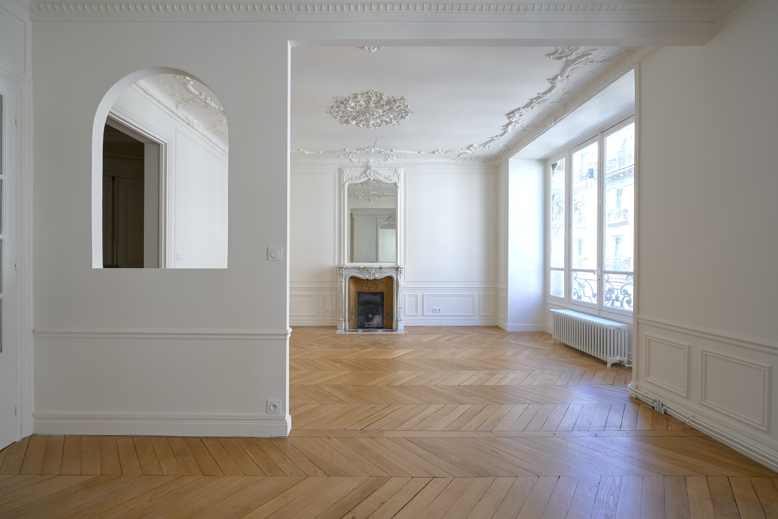 Rénovation et mise en valeur d'un appartement parisien à la Gare de Lyon