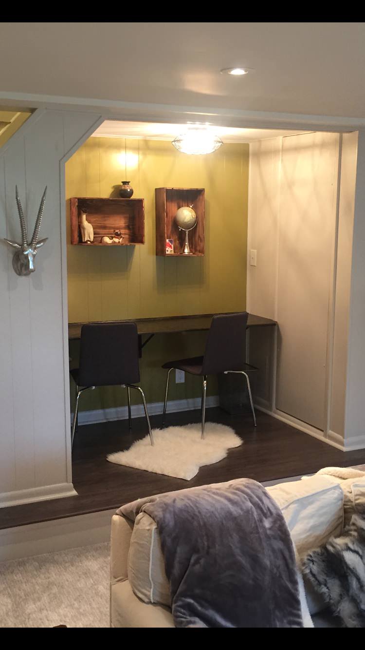 The Powell's basementi