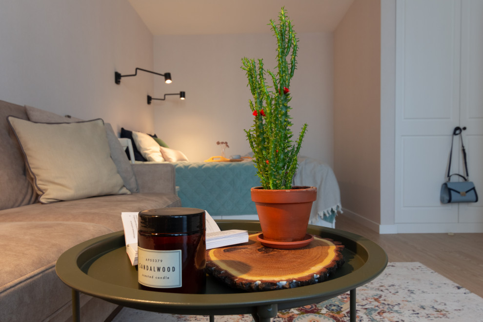 Реализованный проект 2-комнатной квартиры 71.00м/кв