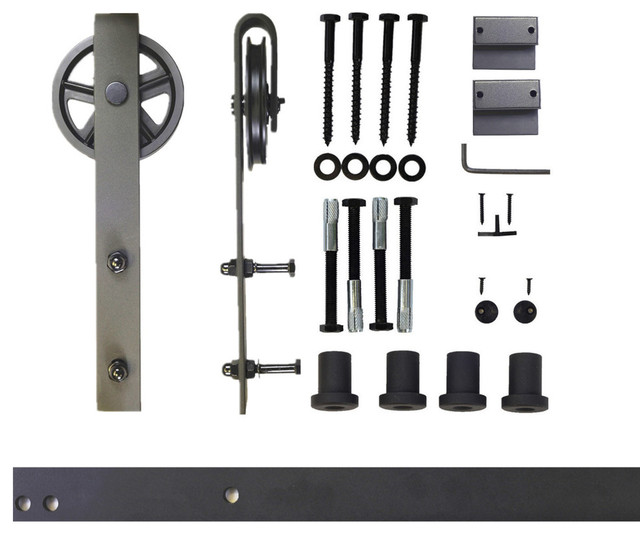 Vancleef Hardware Sliding Barn Door Hardware For Single Door