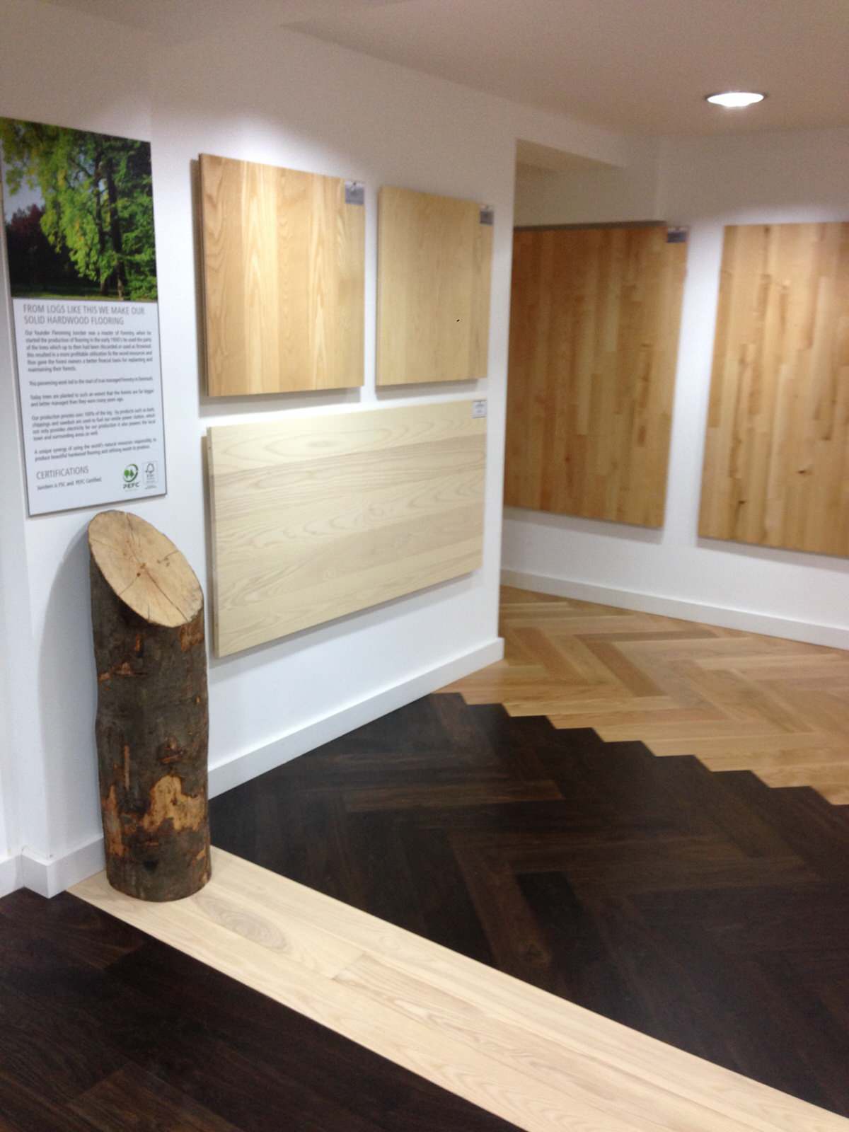 Шоу-рум Junckers в Лондоне