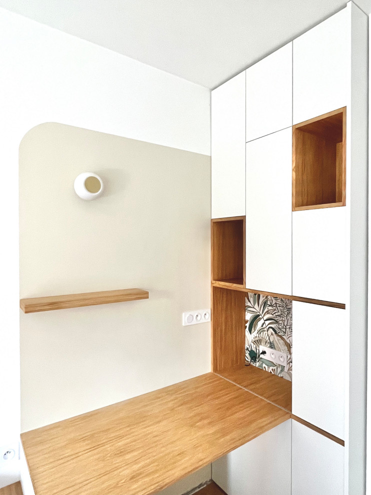 Coin bureau sur-mesure dans chambre parentale