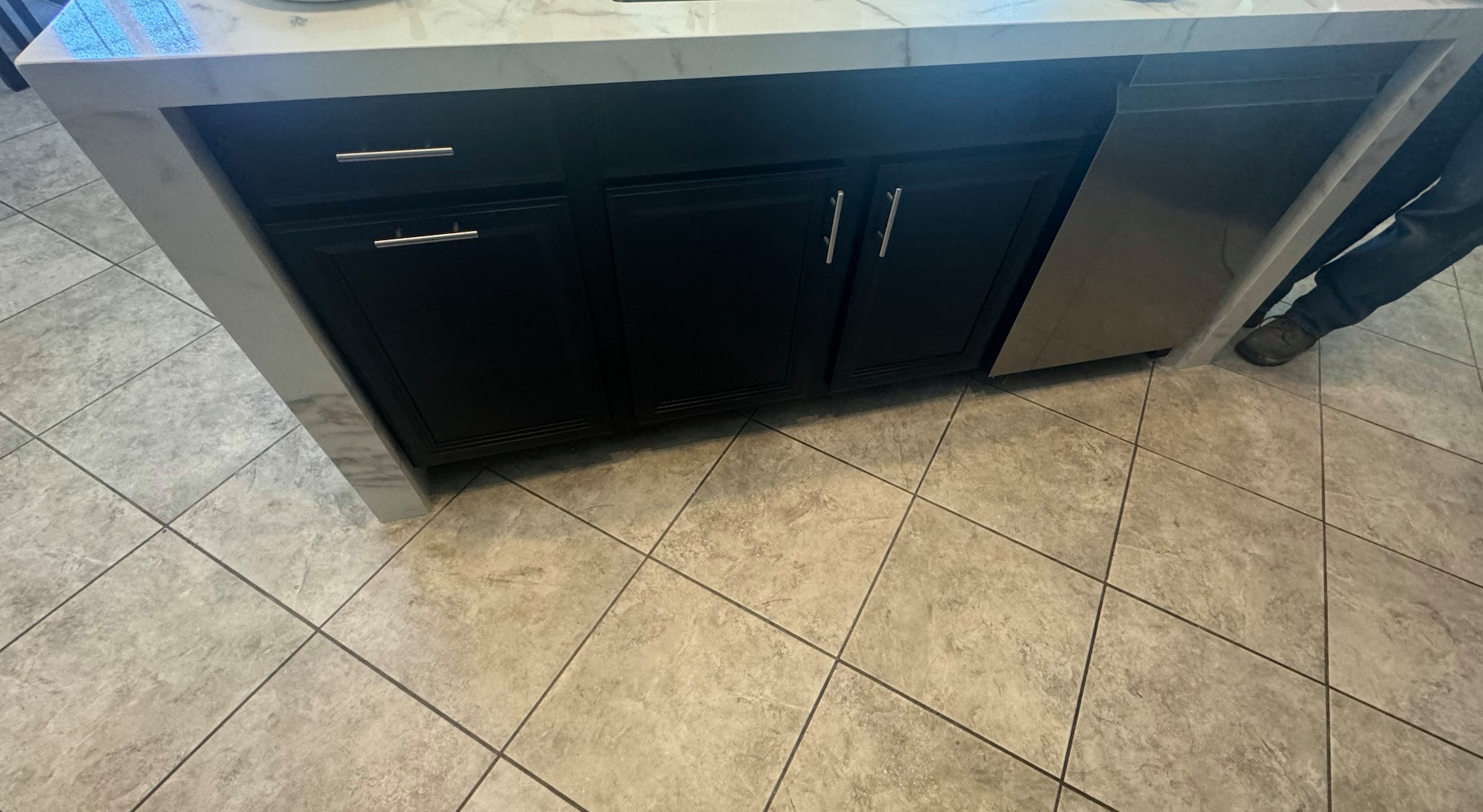 Kitchen Cabinetry Painted Black