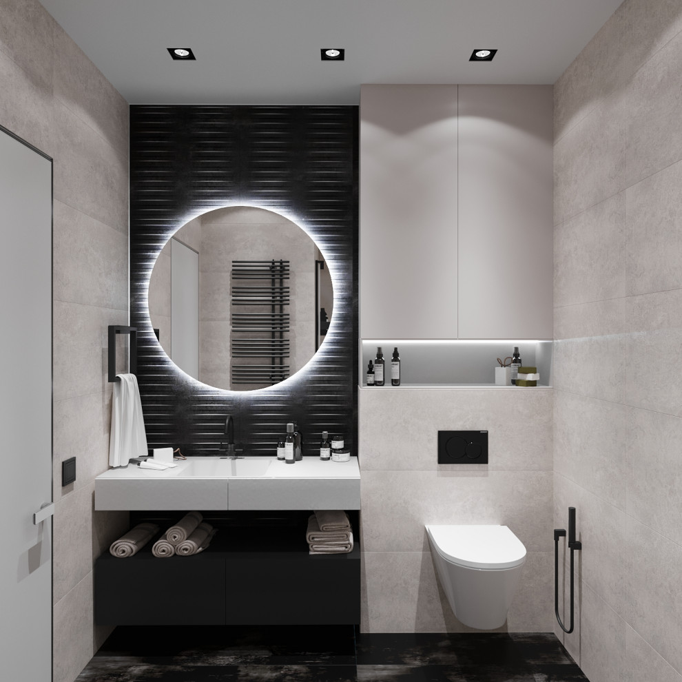 Ванная комната с душевой