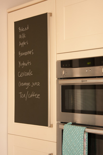 Chalkboard Whiteboard Film Contemporary Kitchen London