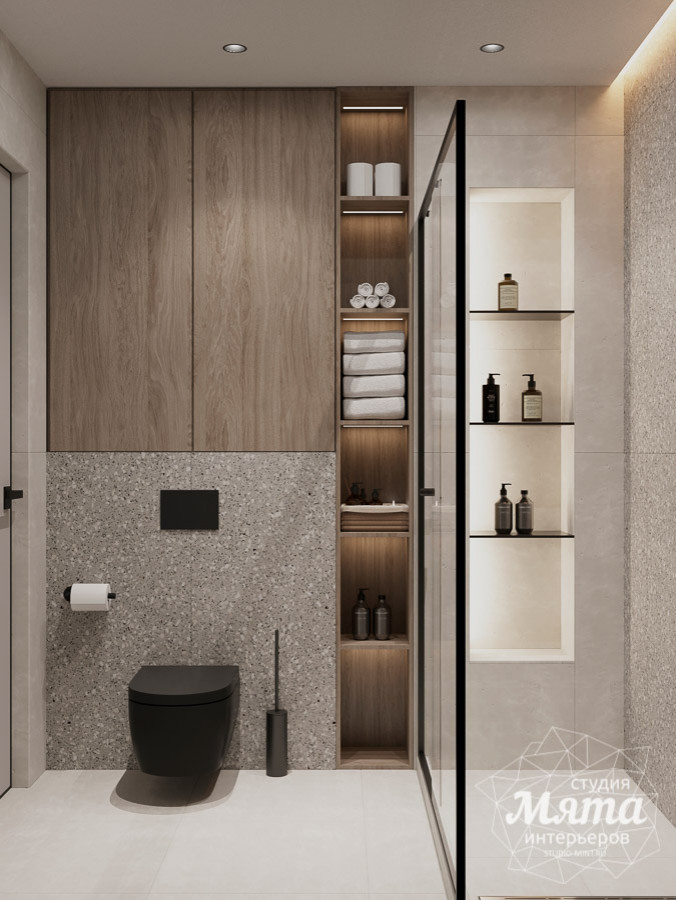 Дизайн интерьера однокомнатной квартиры в Санкт-Петербурге