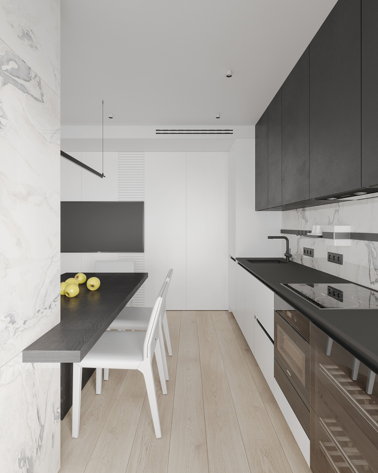 Светлая квартира в Сочи