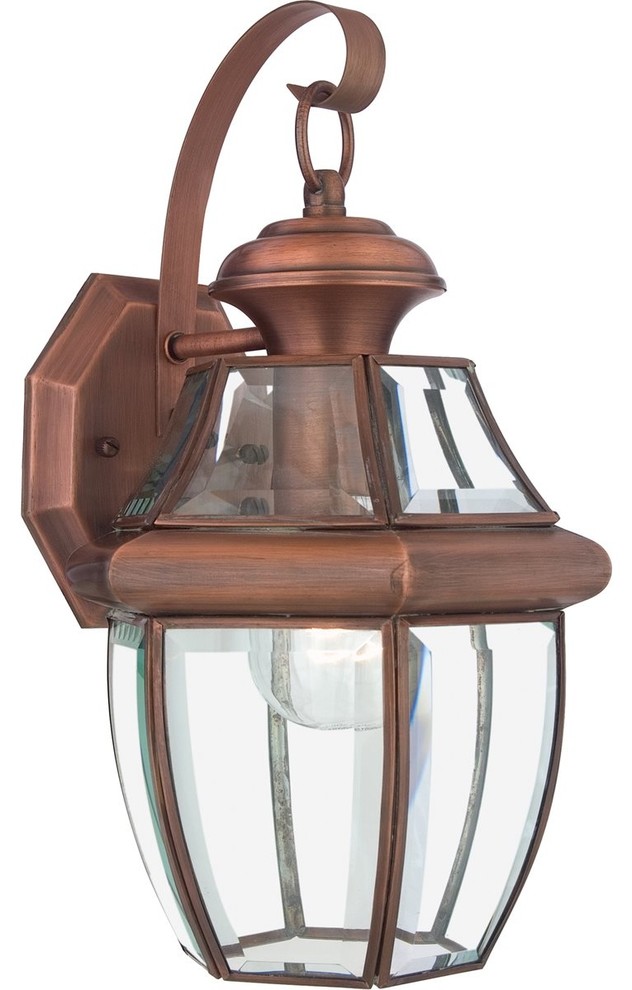 Royal Outdoor Lantern, Aged Copper