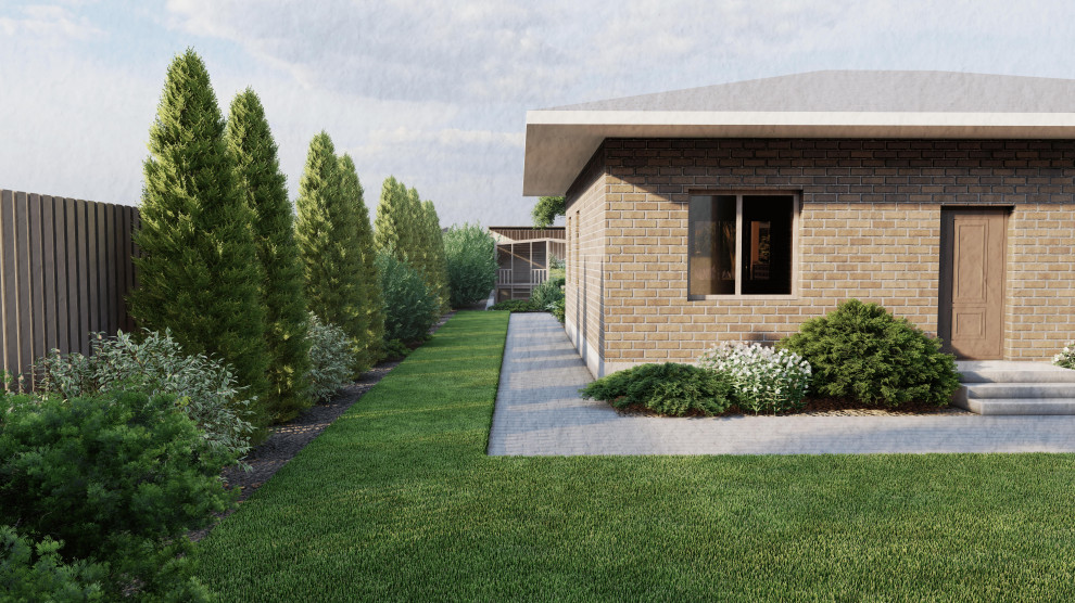 LASKU проект благоустройства частной территории