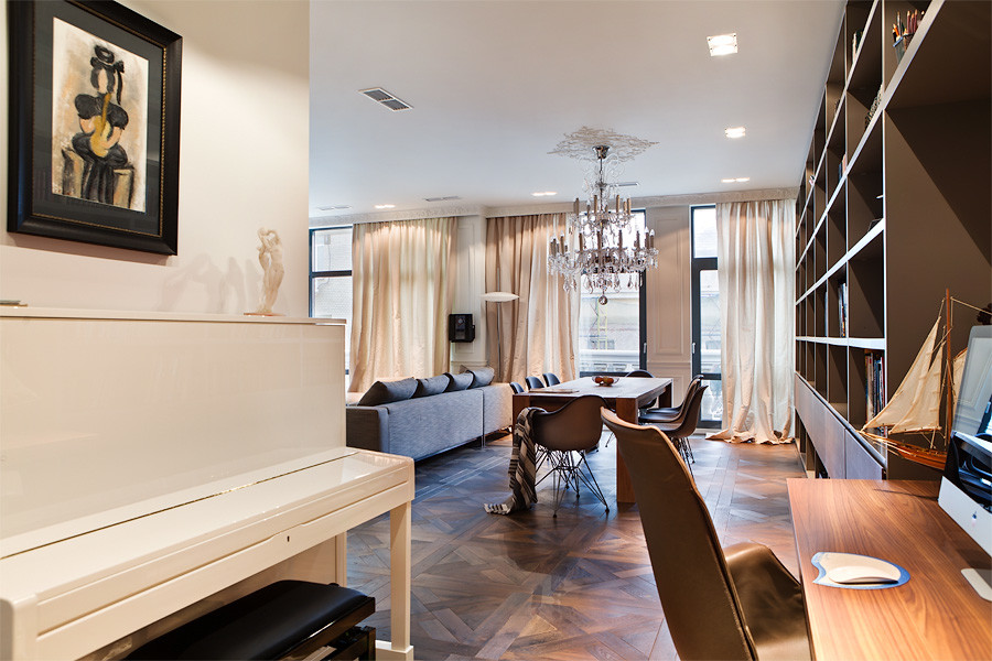 Квартира в Казенном переулке. Съемка для портфолио дизайнера