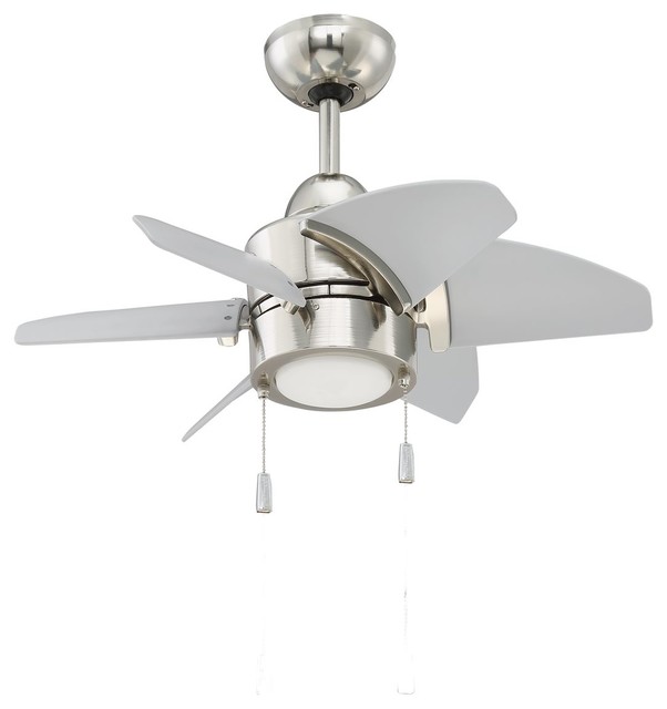 Craftmade 24 Propel Ceiling Fan Transitional Fans By Craftmade 24 Propel Ceiling Fan Polished Nickel