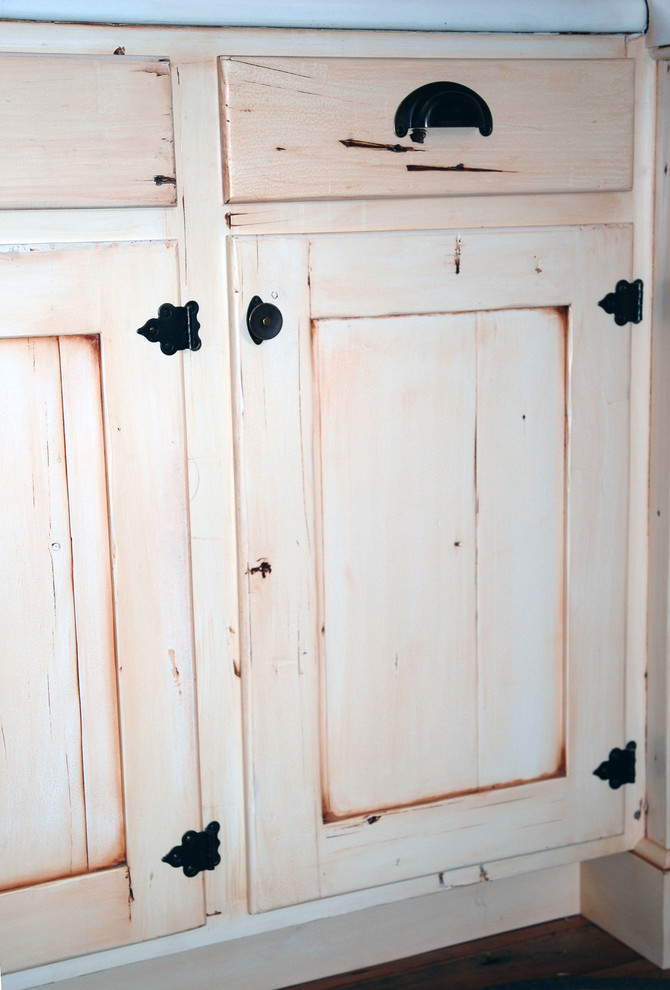 Distressed Cabinet Door Farmhouse Kitchen Denver By Jordan