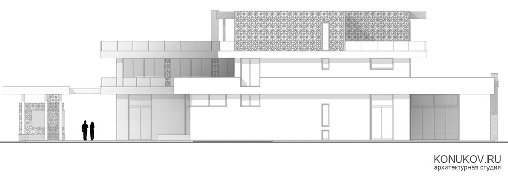 Проект мини-гостиницы в Адлере /Архитектор konukov.ru/