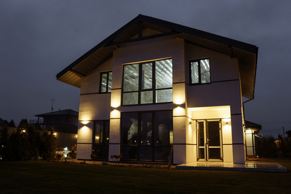 Build project. Cottege complex