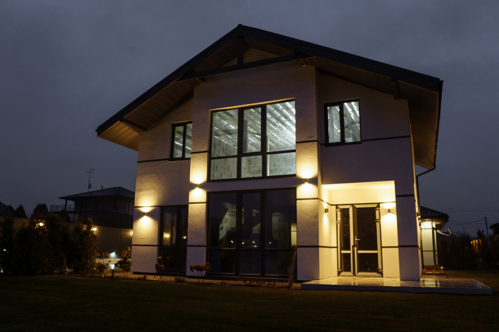 Build project. Cottege complex