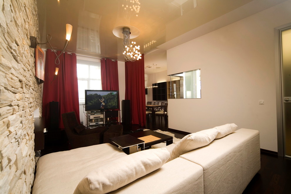 Жилая квартира. г. Киев. "Игра контрастов"