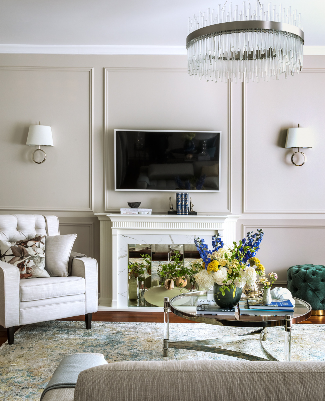 Уютная квартира с весенним настроением