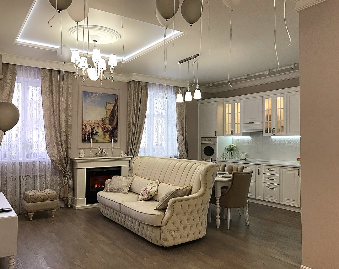 Квартира в классическом стиле