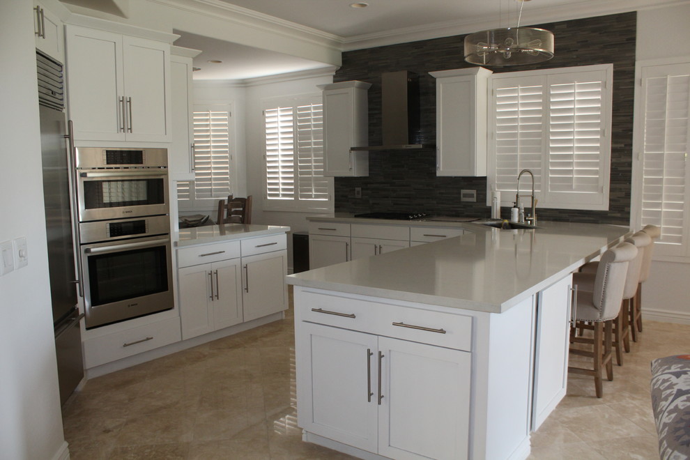Photo of a contemporary kitchen in Phoenix.