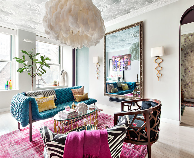 Chelsea Glam Pad contemporary-vardagsrum