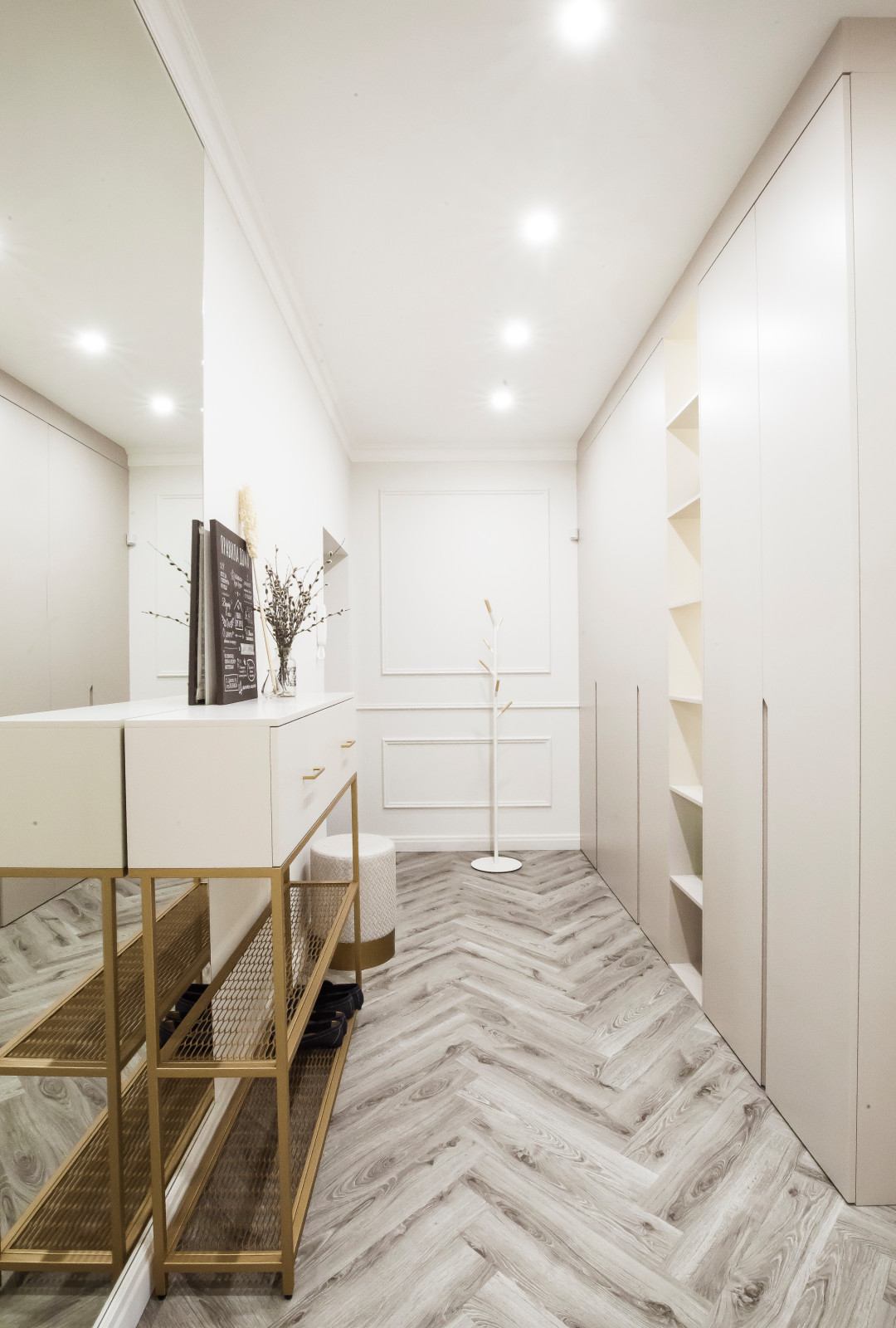 Фото реализации проекта "из двушки трешка"